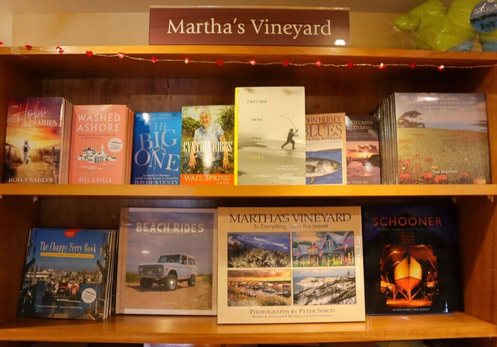 Blog #9 Must-Read Books About Martha’s Vineyard (Edgartown Book shelf) PC MM